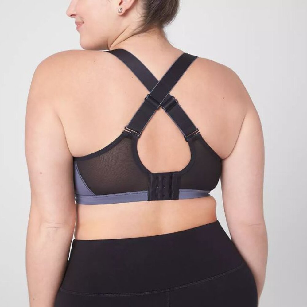LIVI Lane Bryant Sports Bra 48F High Impact Wicking Underwire